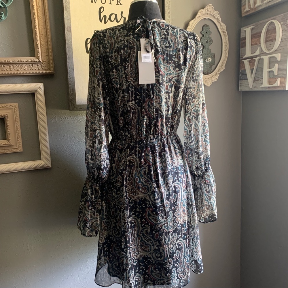 Joie Manning Long Sleeve Dress Size Small - Picture 3 of 6